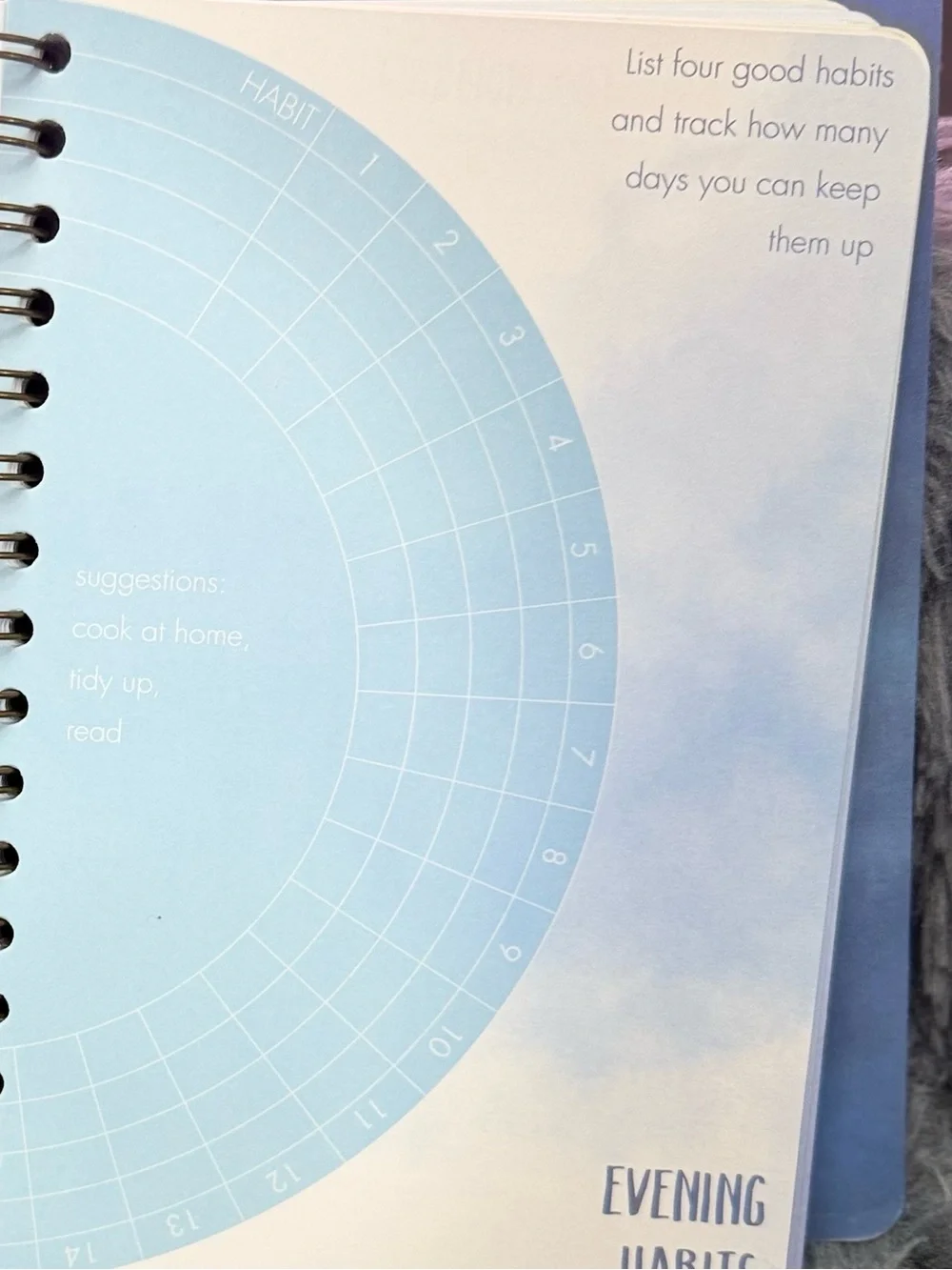 Guided Journal – Sunrise to Dusk Gradient (Yellow to Blue)